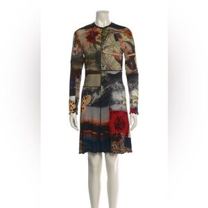 Alice + Olivia Multicolor Long Sleeve Dress